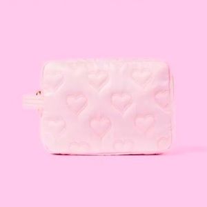 Stoney clover x Target collection pink heart quilted